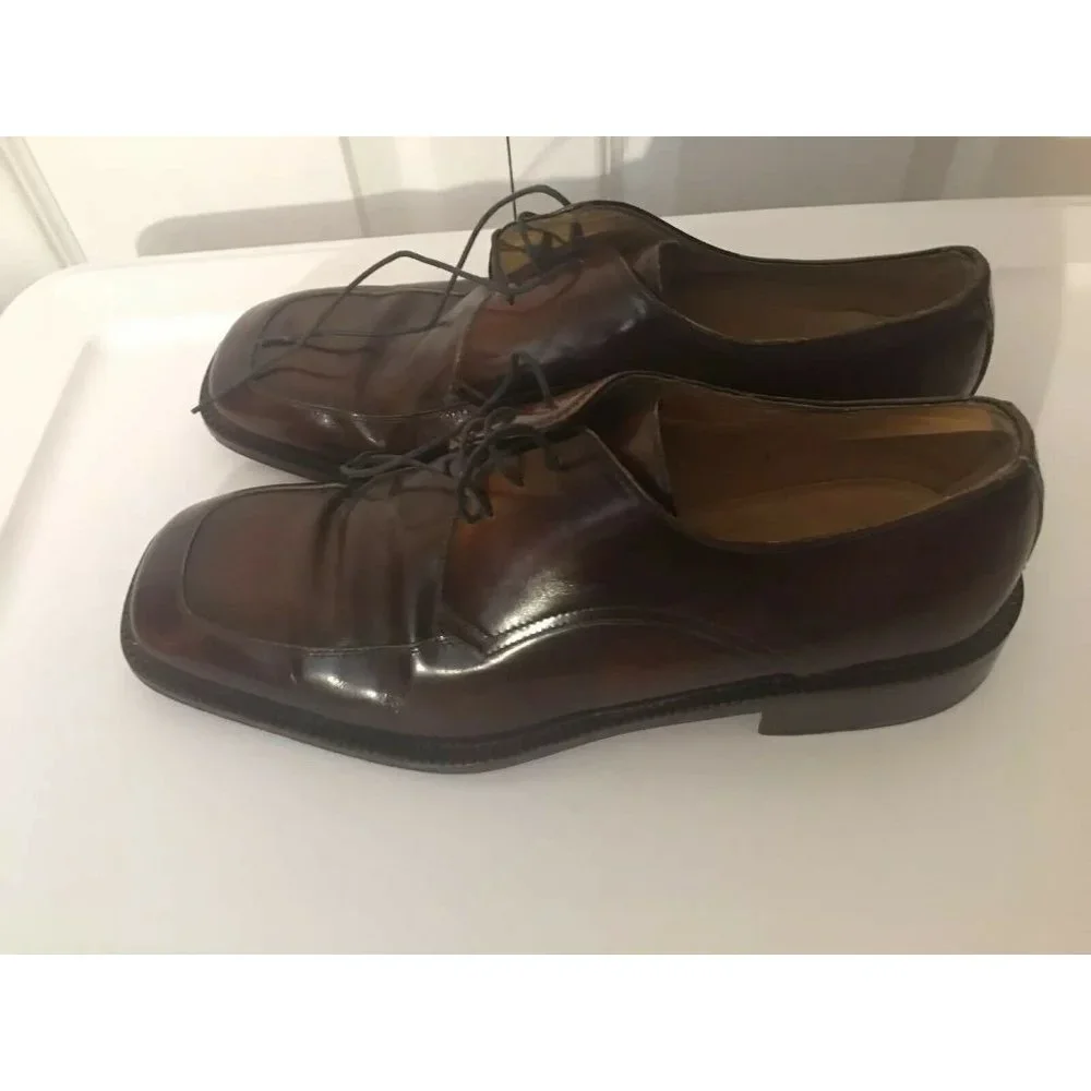 Herry Sax Men’s Sz 9.5 Shoes Brown Made In Italy‎